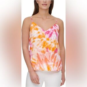 Vibrant Tie-Dye Sleeveless Top